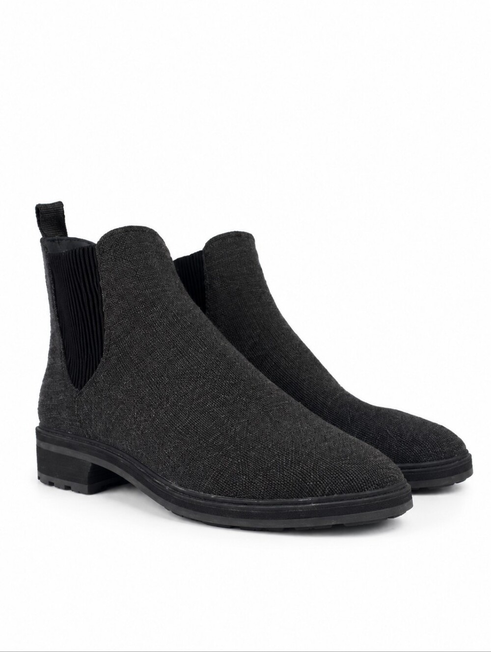 Rothy's The Lug Wool Knit Gray Women's Ankle Boots Boots Size 10